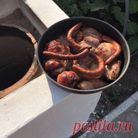 КАК СДЕЛАТЬ ТАНДЫР НА ДАЧЕ ИЗ ЦВЕТОЧНЫХ ГОРШКОВ