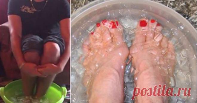 Японская техника: поместив ноги в эту смесь, вы забудете о болях в ногах, устраните токсины, укрепите иммунитет и не только!