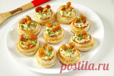 Закуски из слоеного теста для праздничного стола (с фото) | POVAR.RU | Яндекс Дзен