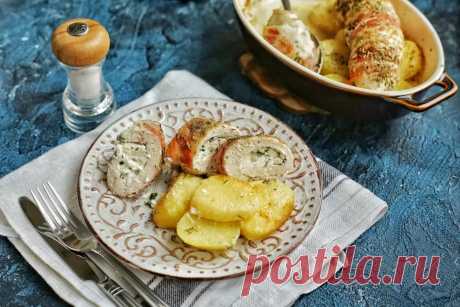 Фаршированное куриное филе: пошаговый рецепт с фото | Меню недели