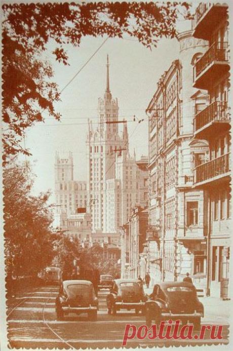 Бульварное кольцо Москвы. Великолепные фото разных годов. История.