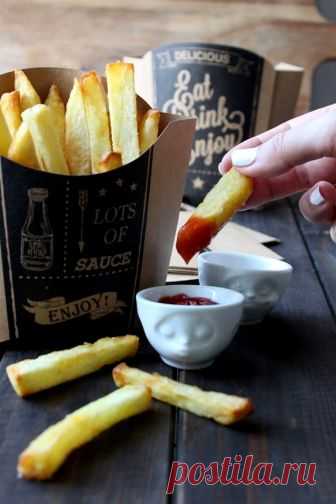 Пържени белгийски картофки / Belgian fries