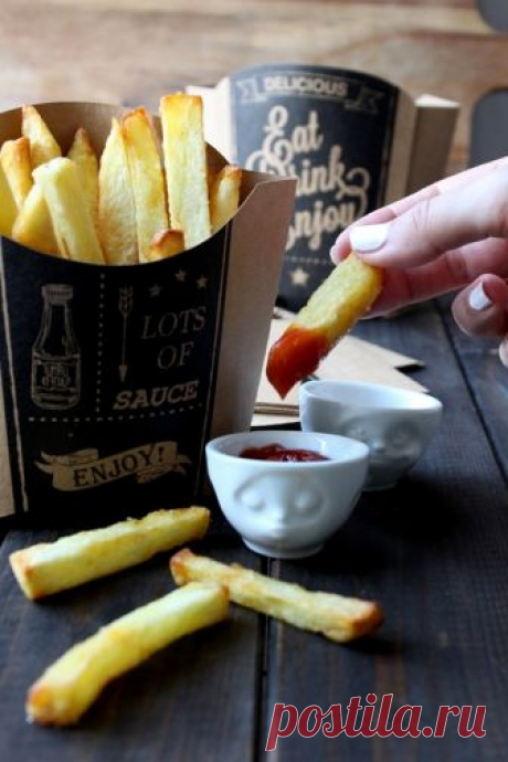 Пържени белгийски картофки / Belgian fries