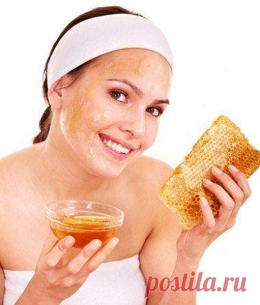 6 масок для лица с медом.