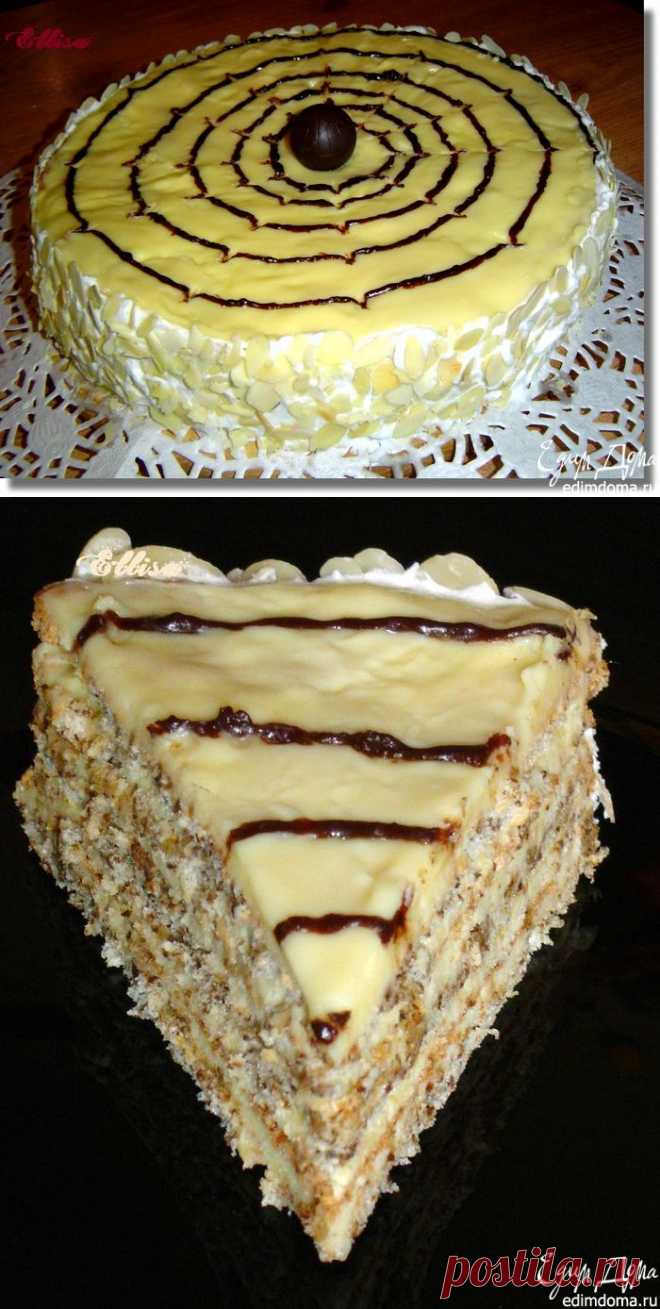 "Эстерхази" торт - мой домашний вариант | Кулинарные рецепты от «Едим дома!»