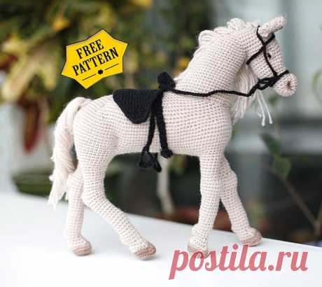 Amigurumi Horse Free Pattern - Always Free Amigurumi Amigurumi free patterns and step-by-step crochet toy tutorials... One of the free amigurumi crochet patterns we will share today is the amigurumi horse. You can learn how to crochet these monkey using the free amigurumi pattern.