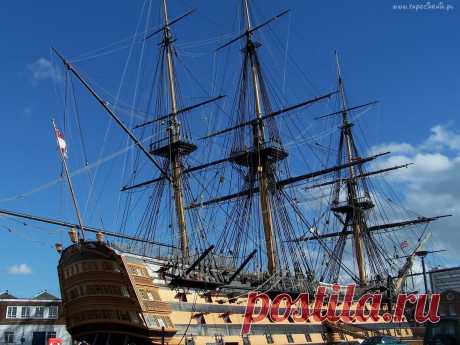 Edycja Tapety: HMS Victory, Takielunek