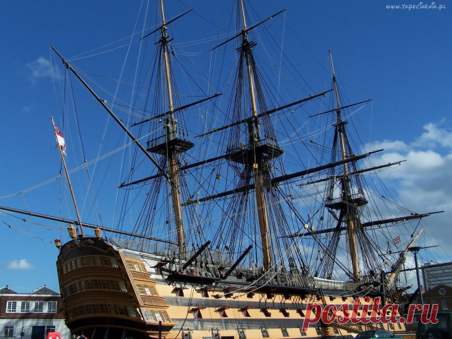 Edycja Tapety: HMS Victory, Takielunek