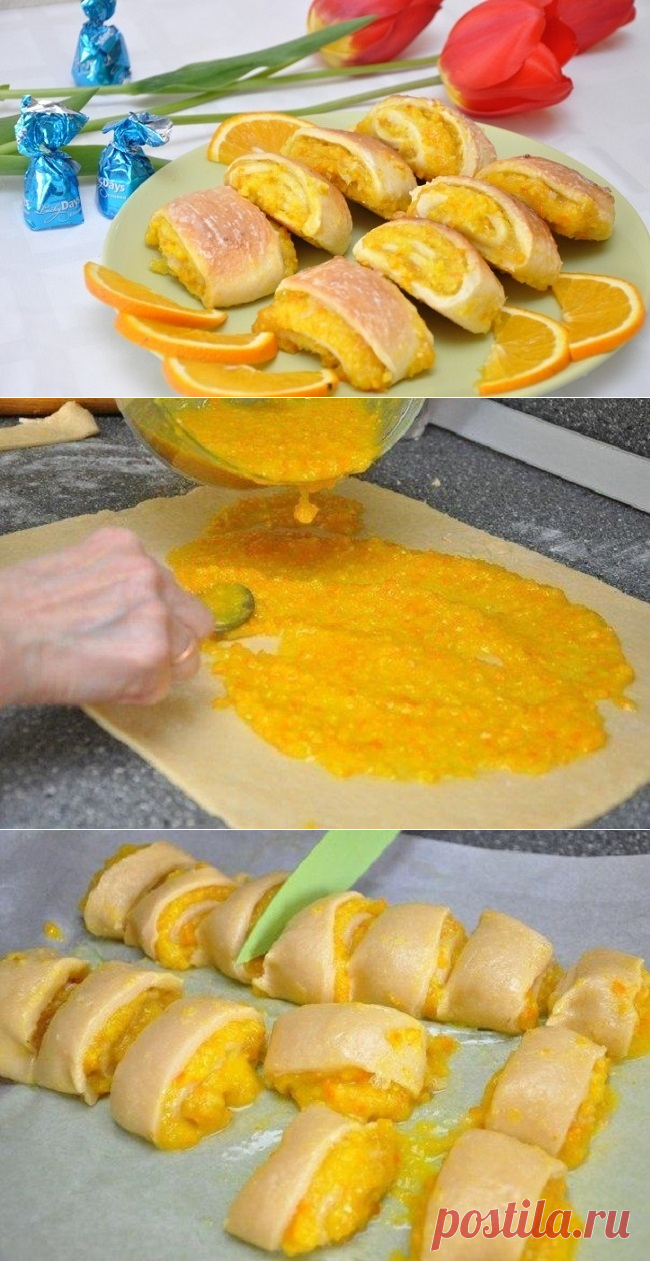 Простой рецепт самого вкусного апельсинового печенья