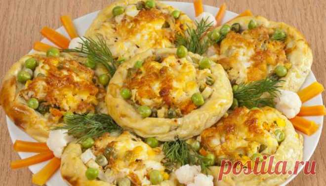 Картофельные ватрушки с курицей — Сад Заготовка