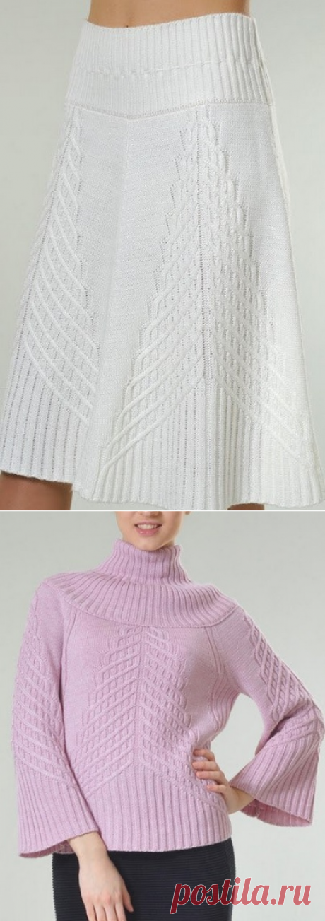 КудеСия - страна чудес: Простой и эффектный узор спицами