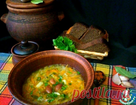 Щи постные с фасолью – кулинарный рецепт