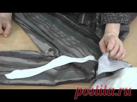 Как вшить головку рукава. Видео от журнала Threads. Иримед