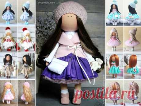 Fabric Baby Doll, Individual Portrait Doll, Unique Art Doll, Interior Decor Doll, Tilda Doll Handmade, Custom Doll for Girl by Margarita Hello, dear visitors!  This is unique magic doll created by Master Margarita Hilko (Kiev, Ukraine). This doll is sold and photos are given as examples of possible doll. New doll will be made with some changes in color and\or accessories, keeping the main style, but we can assure you will love your