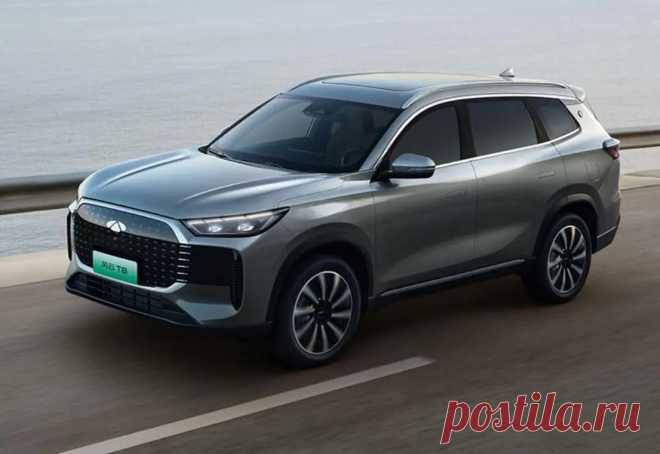 Chery Fulwin T8 PHEV с пробегом 2078,6 км и ценой $15 000