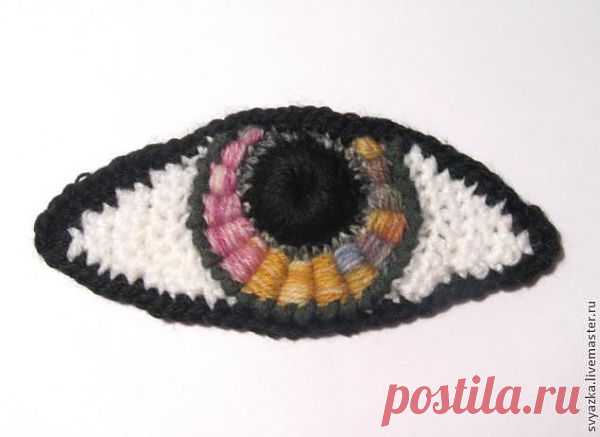 Вязаные глазища! - Ярмарка Мастеров - ручная работа, handmade