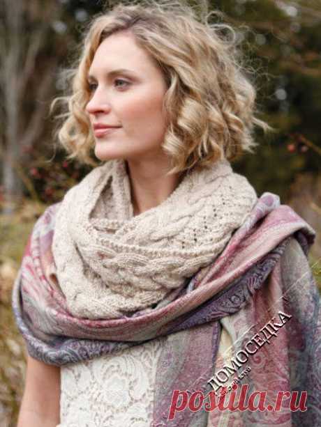 снуд с косами | ДОМОСЕДКА