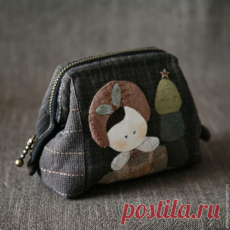 Шьем кошелек-саквояжик