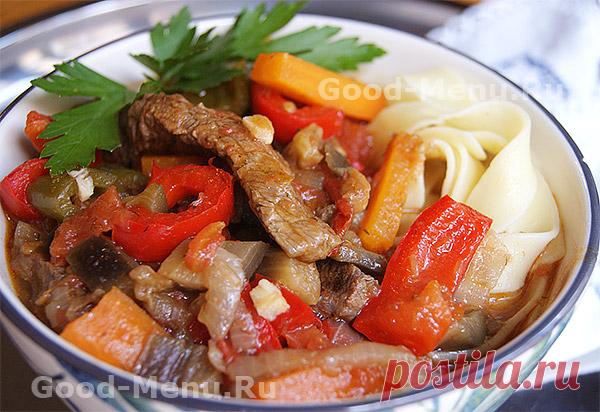 ЛАГМАН – быстрый рецепт с пошаговыми фото