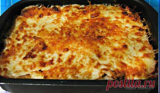 Запеканка из рыбы. Чешская кухня.
