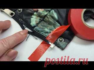 Портные молчат об этом секрете! Замените любую молнию за 2 минуты — без выпарывания старой