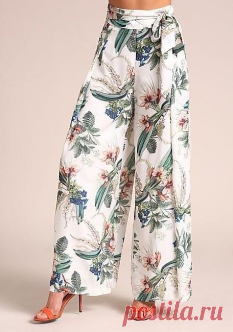 Шьём летние брюки без выкройки - за один вечер!