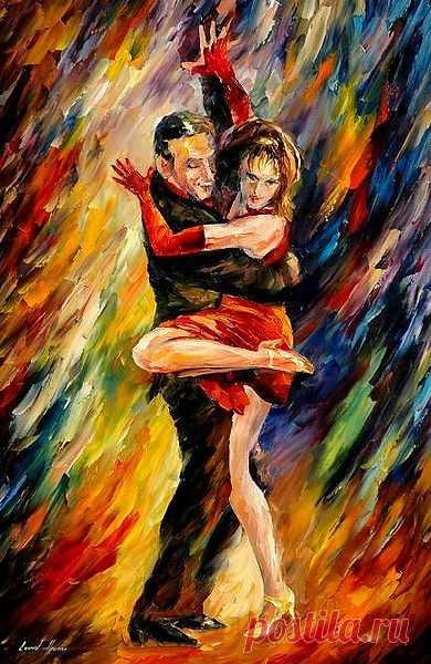 Художник Афремов и его танго