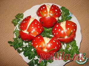 "Божьи коровки" из помидоров - кулинарный рецепт