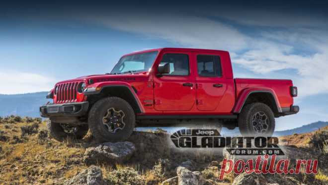 Jeep Gladiator 2019 – новый пикап Джип Гладиатор - цена, фото, технические характеристики, авто новинки 2018-2019 года