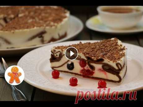 Вкуснейший блинный торт. Попробуйте приготовить!Для шоколадных блинов:500 мл молока240 г муки120 г сахарной пудры2 средних яйца40 г какао-порошка50 г ...