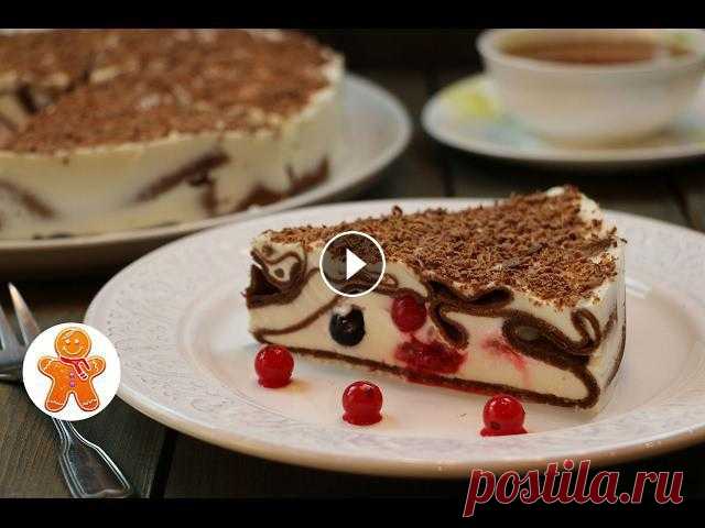 Вкуснейший блинный торт. Попробуйте приготовить!Для шоколадных блинов:500 мл молока240 г муки120 г сахарной пудры2 средних яйца40 г какао-порошка50 г ...