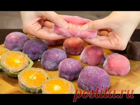 Японские пирожные МОТИ (мочи), рецепт популярного японского десерта Mochi в домашних условиях