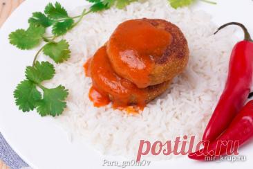 Нутовые котлеты с тыквой