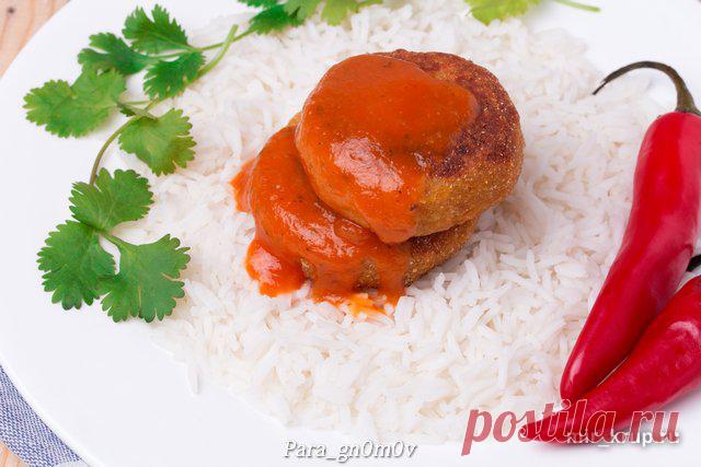 Нутовые котлеты с тыквой