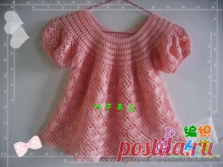 летняя кофточка(крючок)