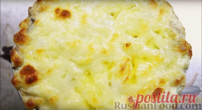 Рецепт: Жульен с курицей и грибами на RussianFood.com