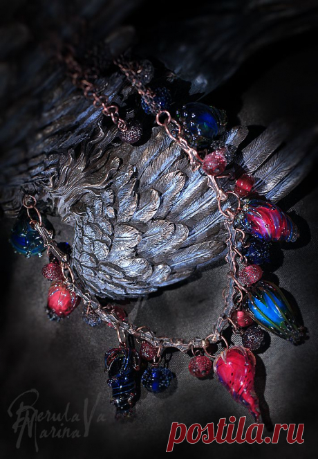 МК Лэмпворк &quot;Мистический сад&quot; - Ярмарка Мастеров - ручная работа, handmade