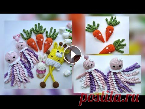 Отчет 2 в марафоне #101cottontoys  13/101 // Планы на неделю МК на единорожек или МК на игрушки-тянучки МК на погремушку осьминожку Марафон. Организатор Алёна Творческая жизнь Alena Zelendinova Спонсоры 1.Алёна ...