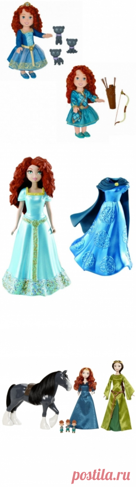 кукла мерида храбрая сердцем