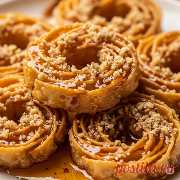 Татарский хворост «Урама» | Гурманчик - вкусные рецепты для всех