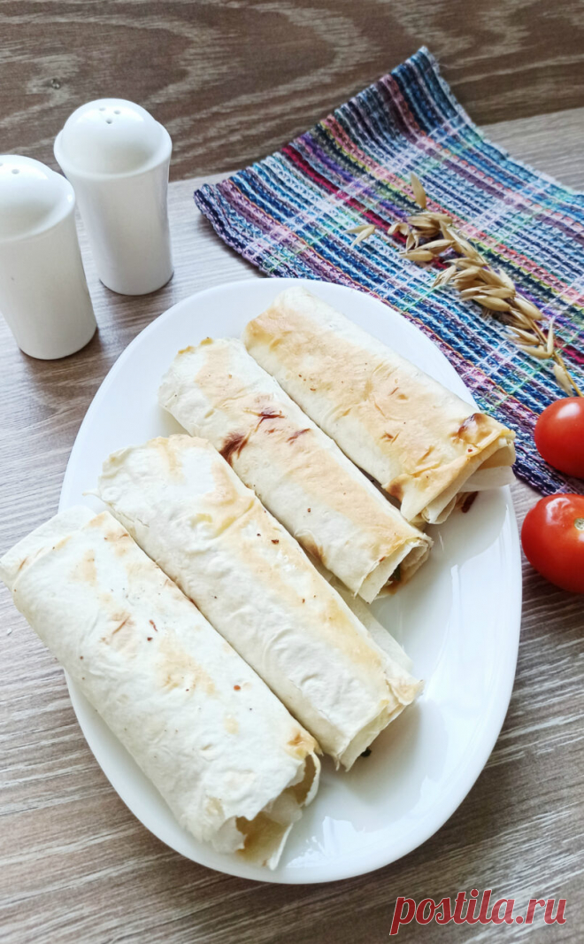 Мясные рулеты из лаваша рецепт с фото пошагово