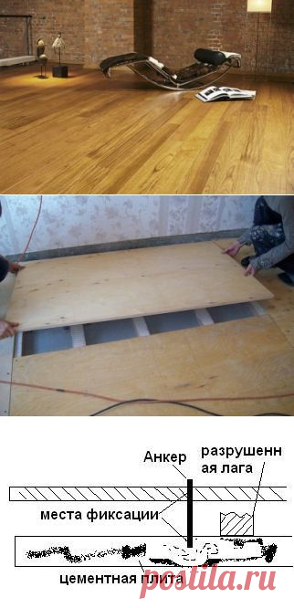 Что делать со скрипучим полом?