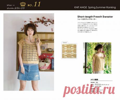 Альбом «Knit Ange Best 30, Spring-Summer 2017»