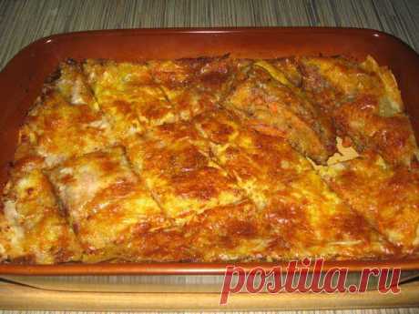 Закусочный рыбный пирог из лаваша