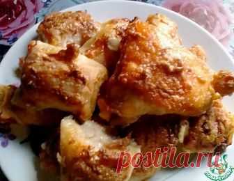 Курица с рулетиками в духовке – кулинарный рецепт