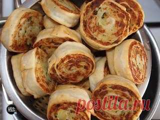 Картофельные рулетики (Алупатры)