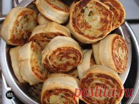 Картофельные рулетики (Алупатры)