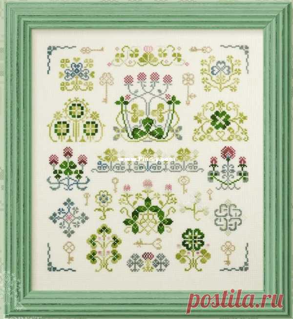 Owlforest - The Duke Of Clover XSD-Cross stitch Communication / Download (Cant post new thread only reply)-Cross stitch Patterns Repaint-PinDIY