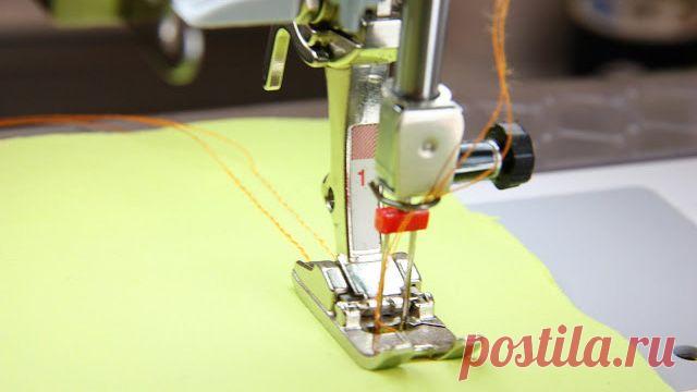 ШИТЬЕ ДВОЙНОЙ СТРОЧКОЙ | Варварушка-Рукодельница
