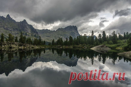 «Ергаки. Озеро Художников. Семь секунд до дождя.» Западные Саяны